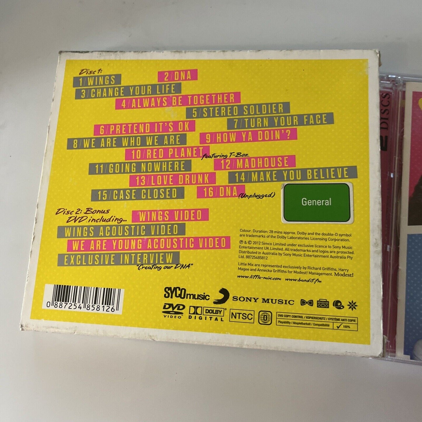 Little Mix - DNA - The Deluxe Edition (CD & DVD, 2012)