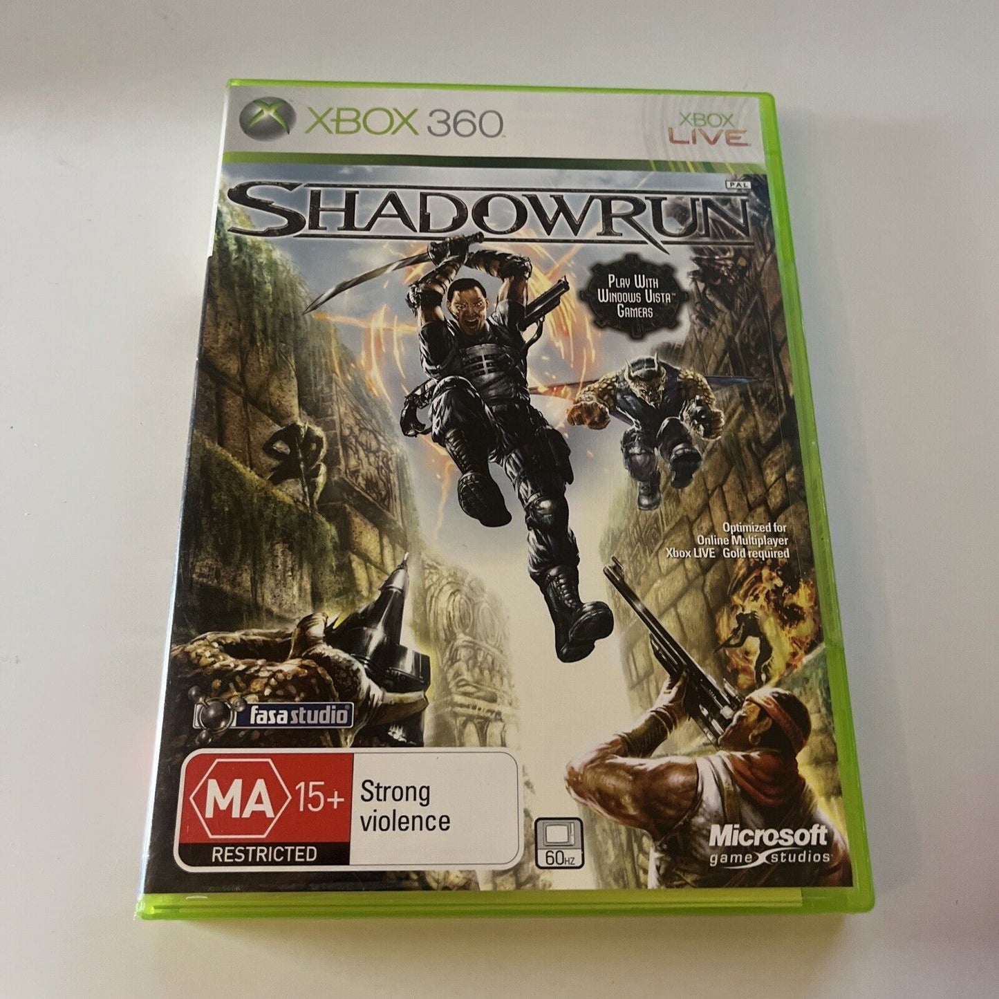 Shadowrun (2007) - Xbox 360 PAL *New Sealed*