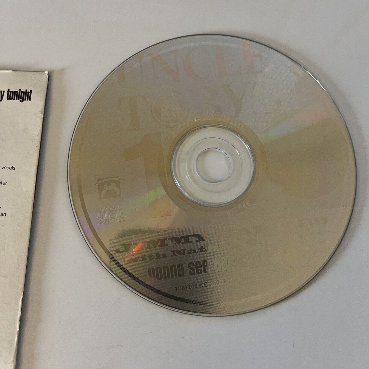 Johnny Barnes - Gonna See My Baby Tonight (CD, 1993) Uncle Toby's Promo