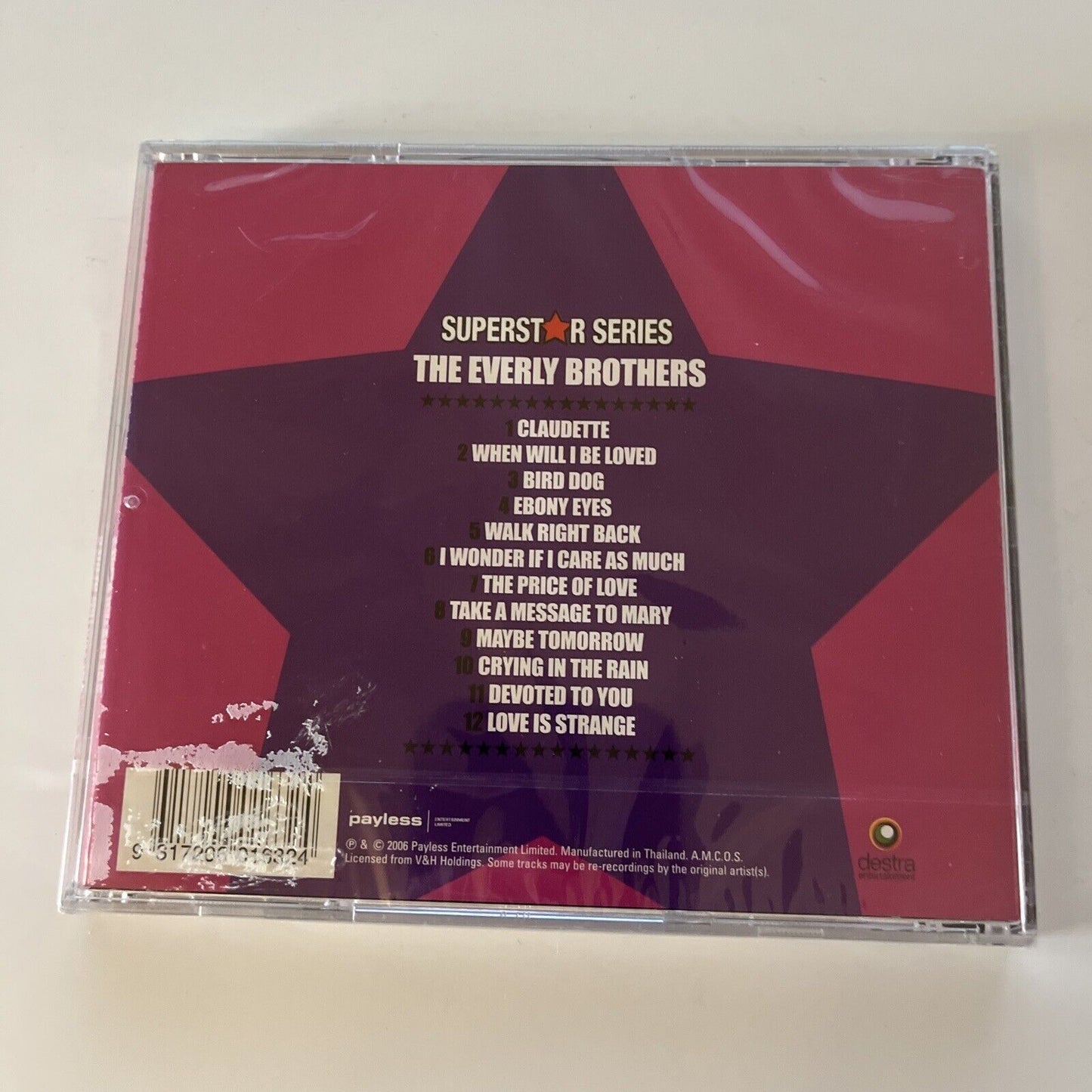 The Everly Brothers Live - SUPERSTAR SERIES (CD) *New Sealed*