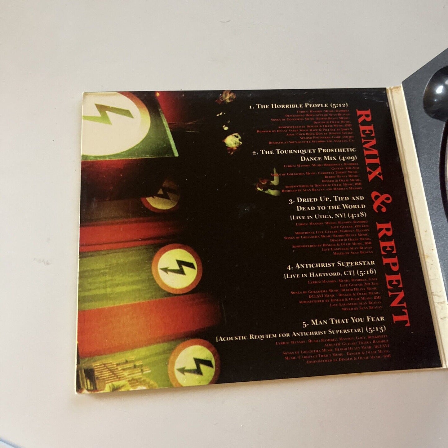 Marilyn Manson - Remix & Repent (CD, 1997)