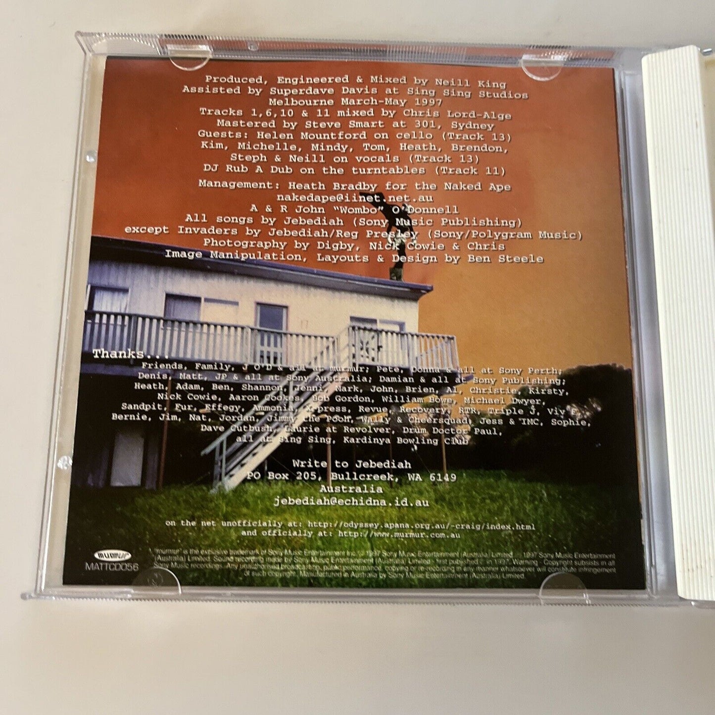 Jebediah - Slightly Odway (CD, 1997)