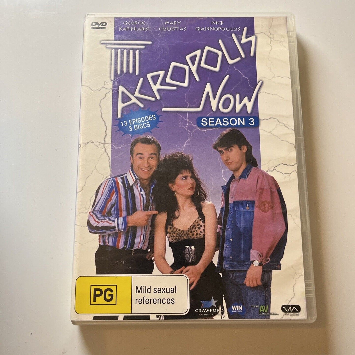 Acropolis Now : Series 1 & 3 (DVD, 1989, 4-Disc) Nick Giannopoulos All Regions