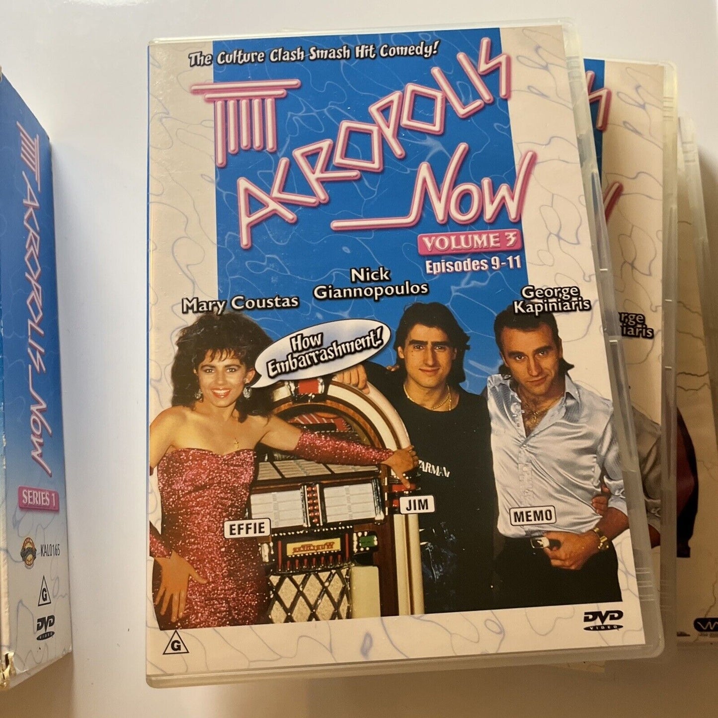 Acropolis Now : Series 1 & 3 (DVD, 1989, 4-Disc) Nick Giannopoulos All Regions