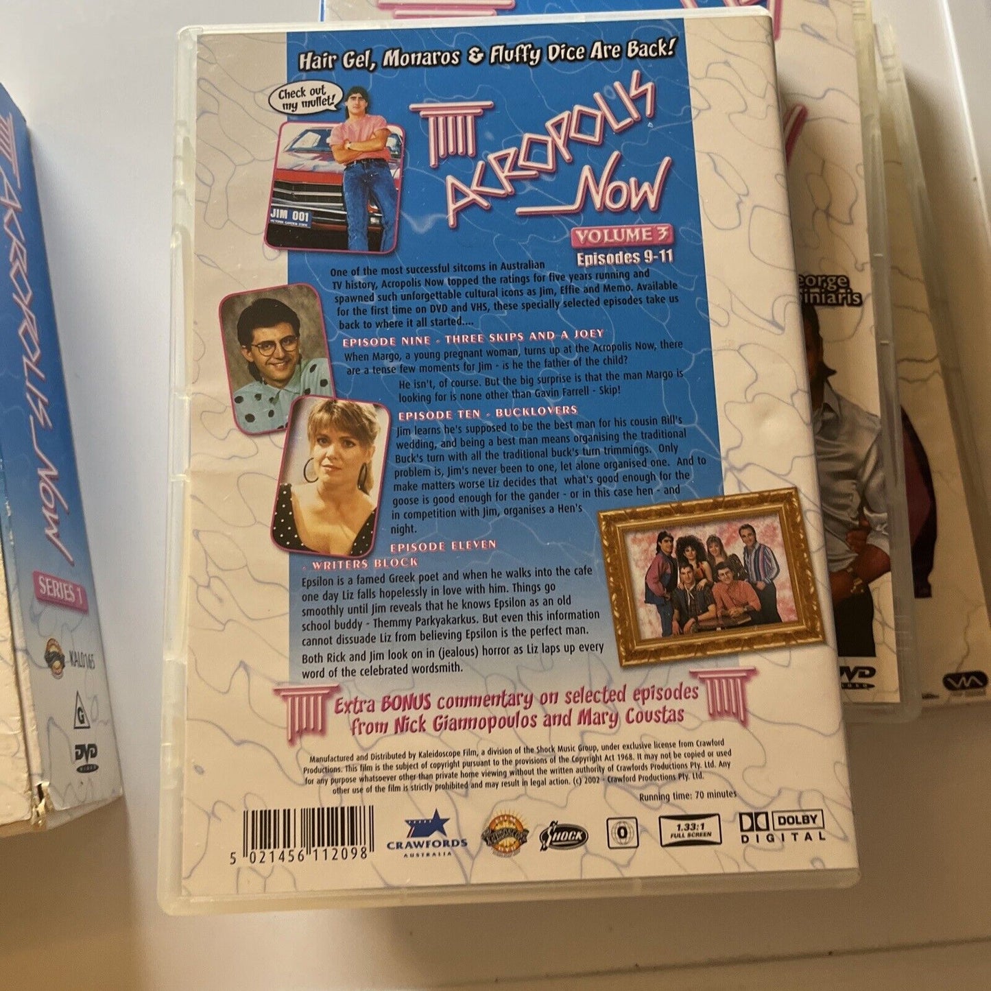 Acropolis Now : Series 1 & 3 (DVD, 1989, 4-Disc) Nick Giannopoulos All Regions