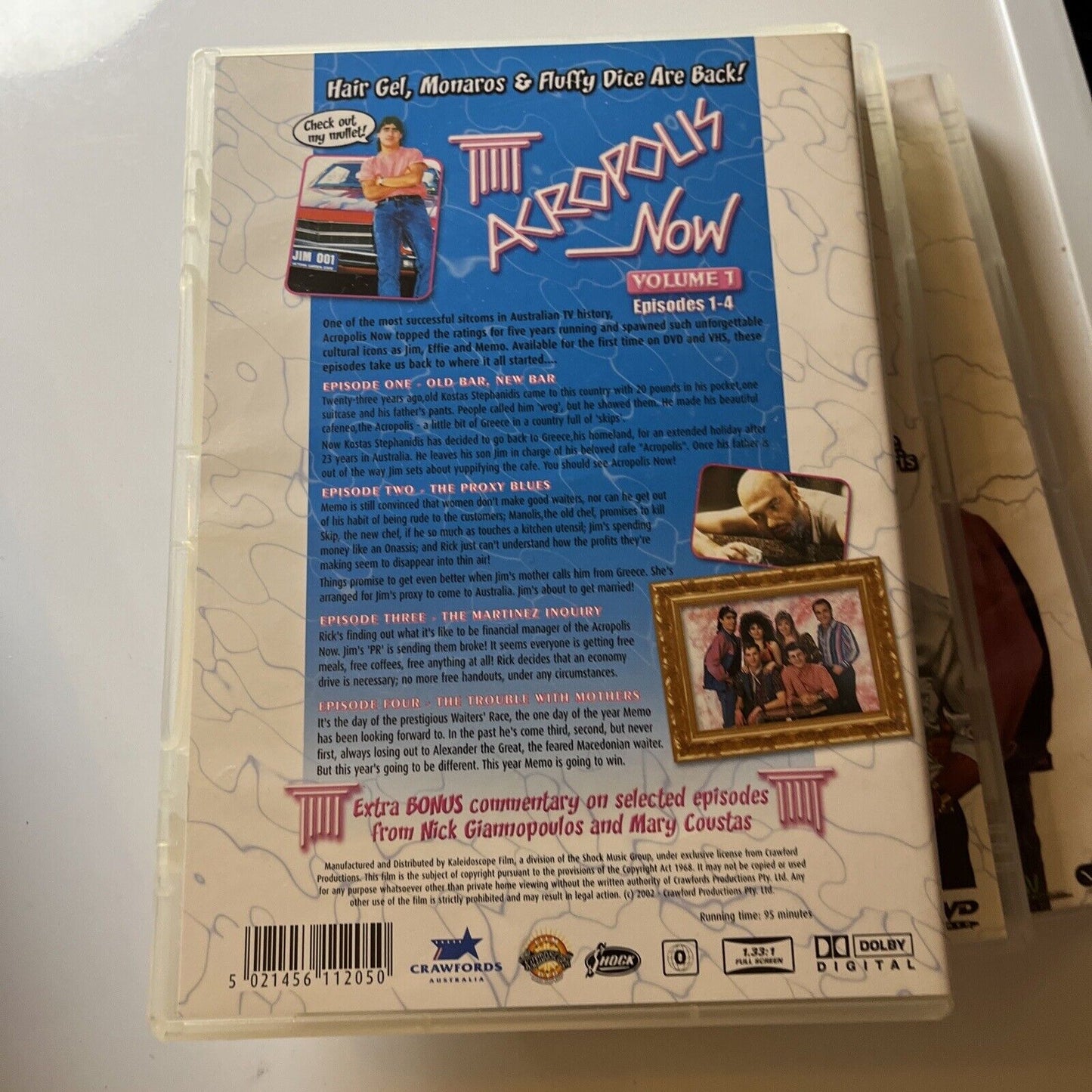 Acropolis Now : Series 1 & 3 (DVD, 1989, 4-Disc) Nick Giannopoulos All Regions