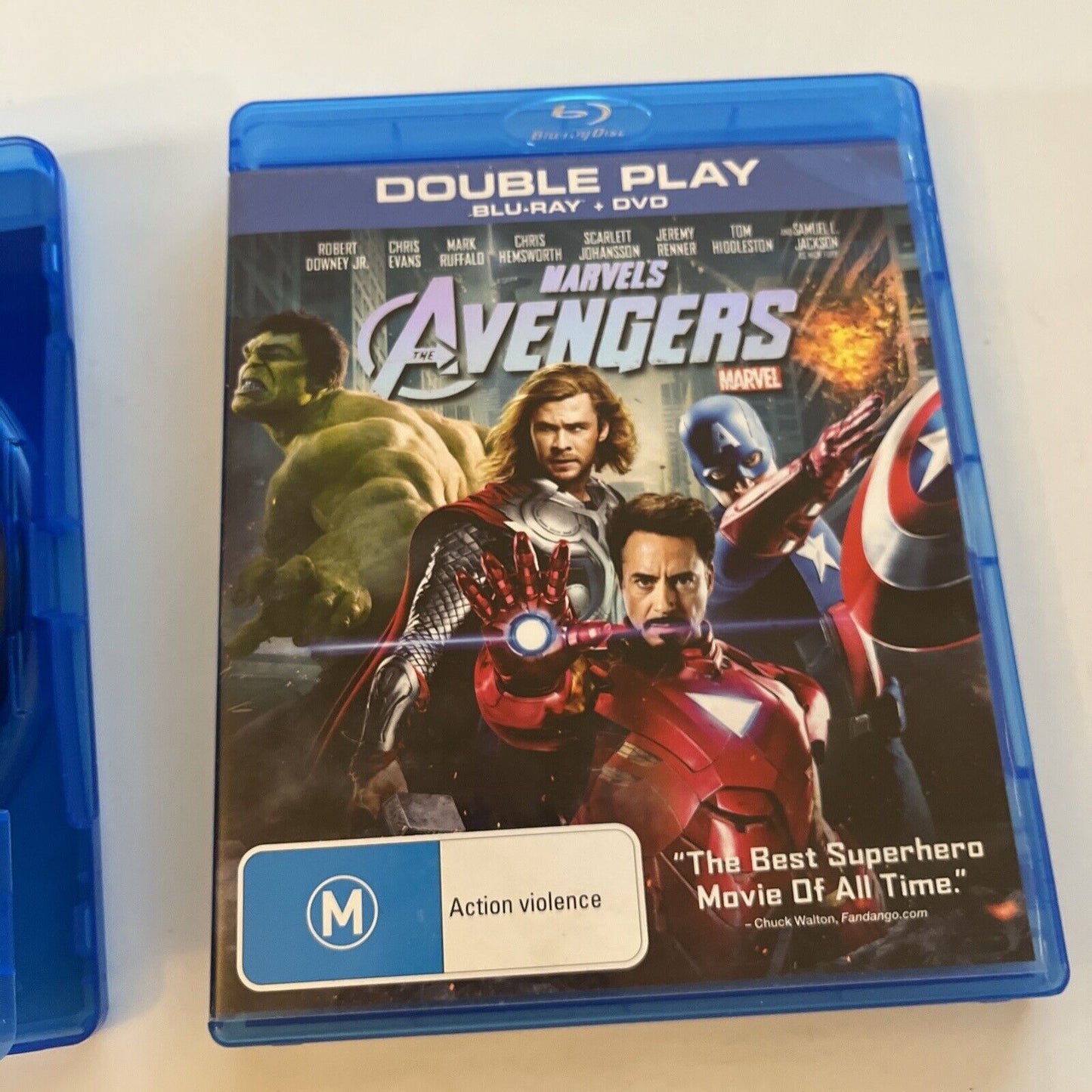 Captain America The First Avenger / Marvel's Avengers (Bluray, 4-Disc) Region B