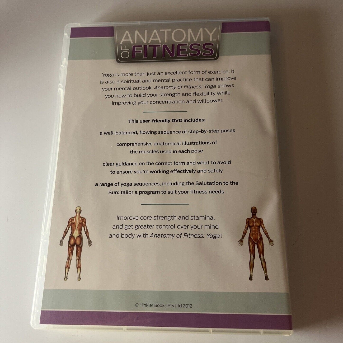 Anatomy Of Fitness: Yoga (DVD, 2012) Goldie Karpal Oren NEW All Regions