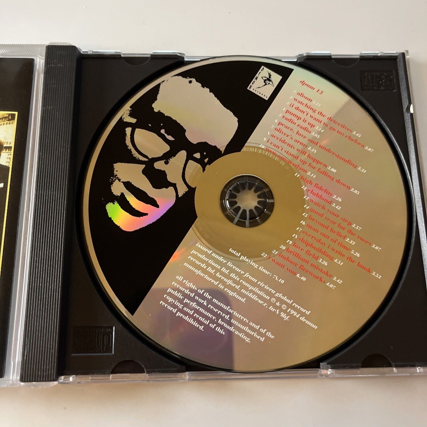 The Very Best Of Elvis Costello & The Attractions (CD, 1994) Obi Japan Dpam-13