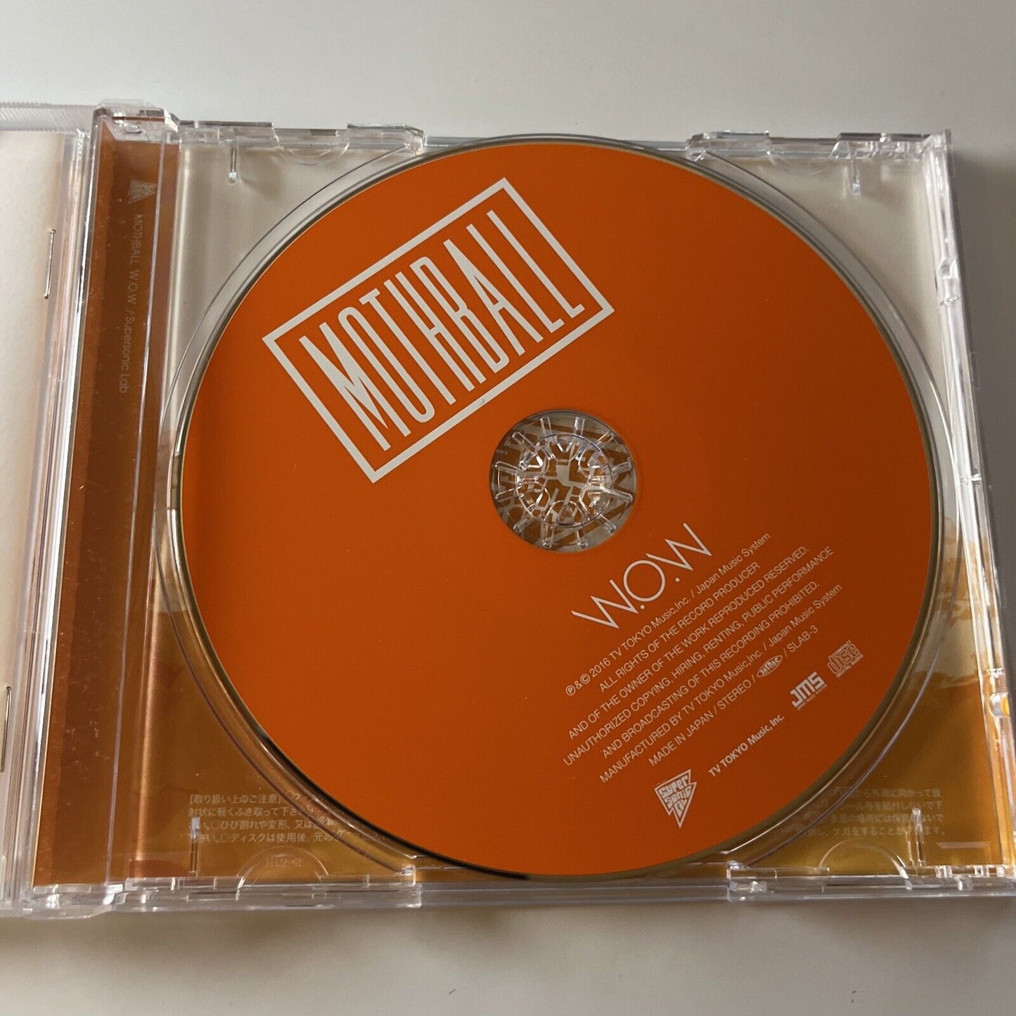 Mothball - W.O.W (CD, 2016) Obi Japan Slab-3