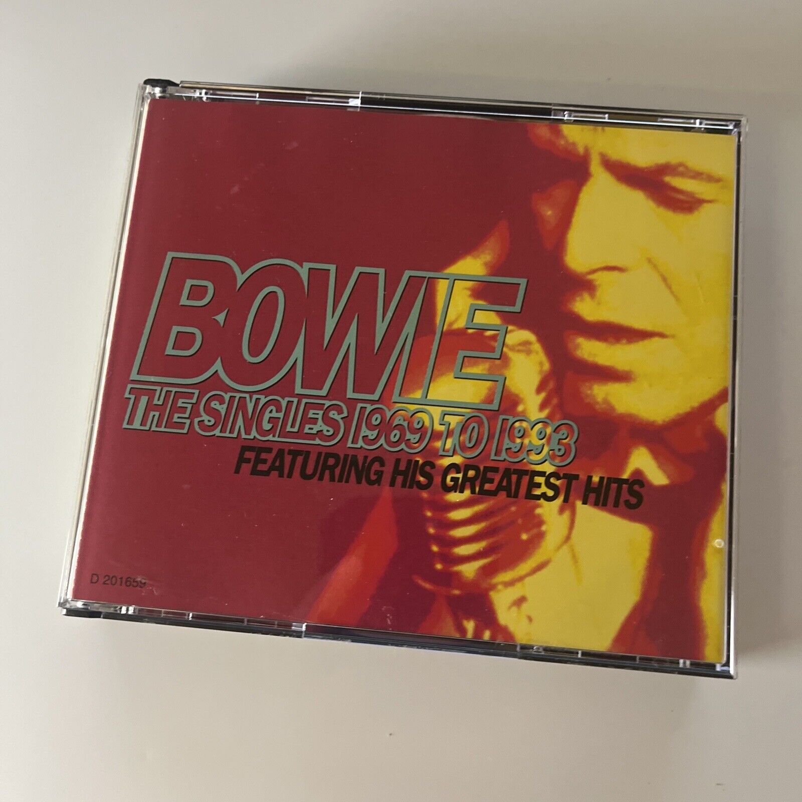 David Bowie - Bowie The Singles 1969 To 1993 (CD, 1993, 2-Disc) Rcd 10 ...