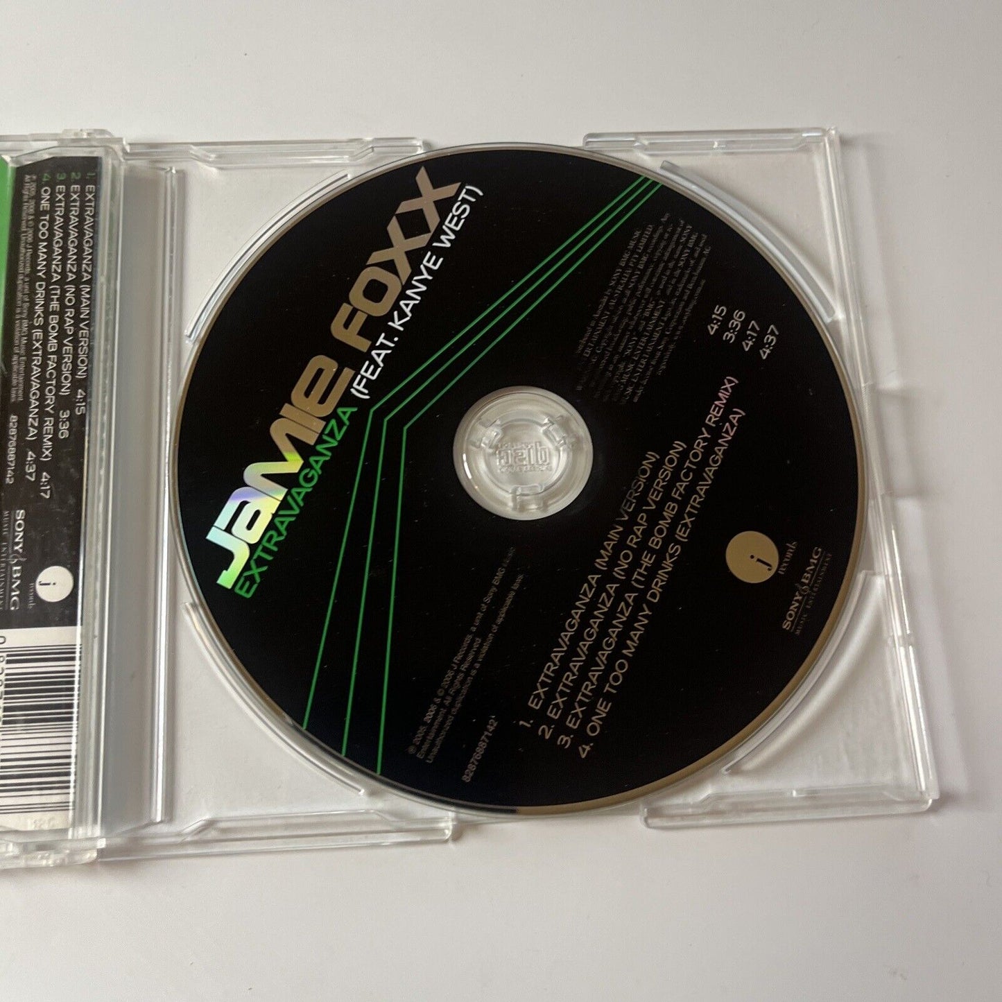 Jamie Foxx – Extravaganza (Feat. Kanye West) (CD, 2006) single