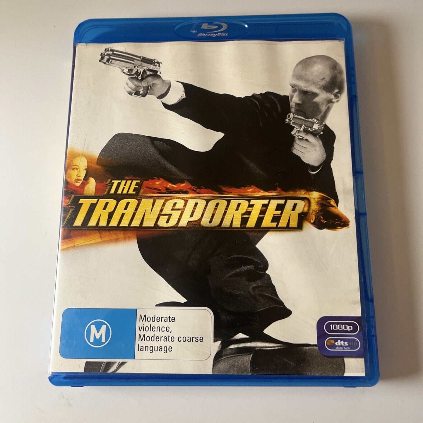 The Transporter (Blu-ray, 2002) Shu Qi, Jason Statham Region B