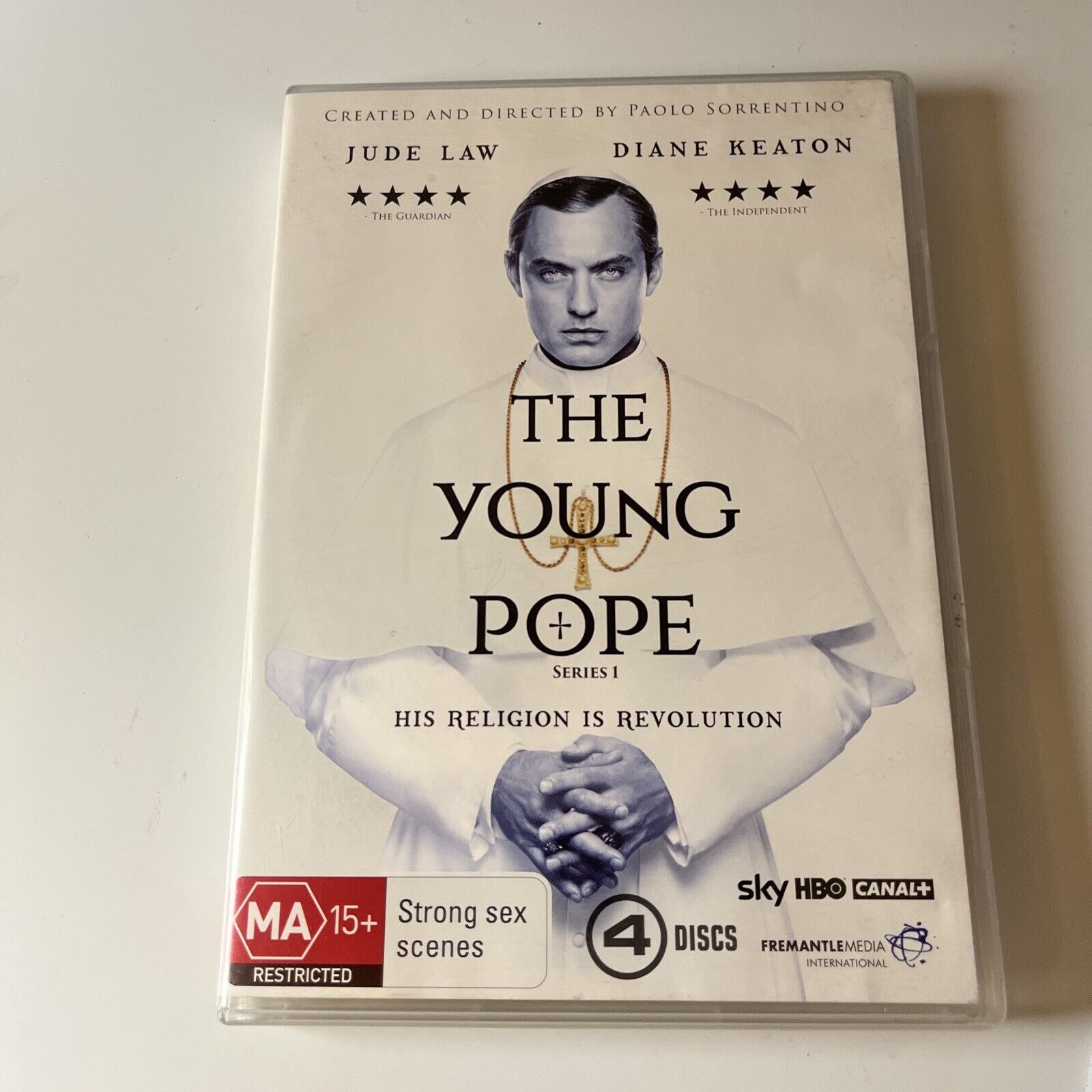 The Young Pope (DVD) Jude Law Diane Keaton James Cromwell
