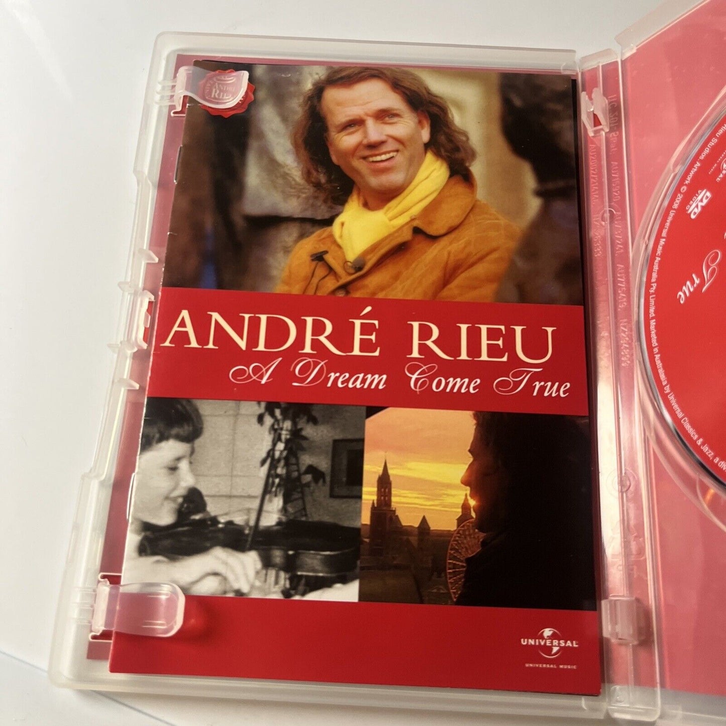 Andre Rieu - A Dream Come True (DVD, 2008) All Regions