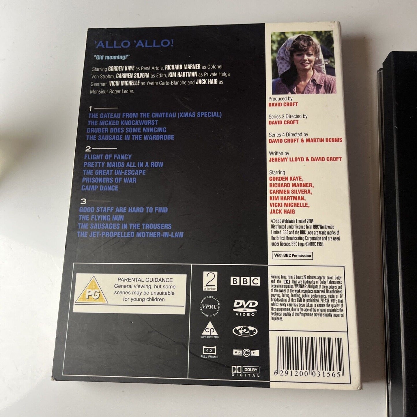 'Allo 'Allo! : Series 3 & 4 (DVD, 1982, 3-Disc) Region 2