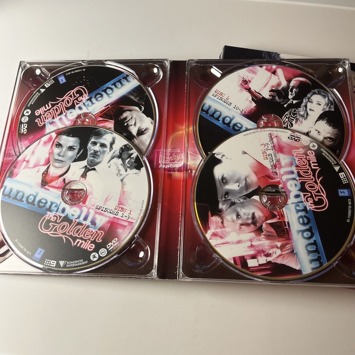 Underbelly - The Golden Mile & Underbelly Uncut (DVD, 2010, 8-Disc) Region 4