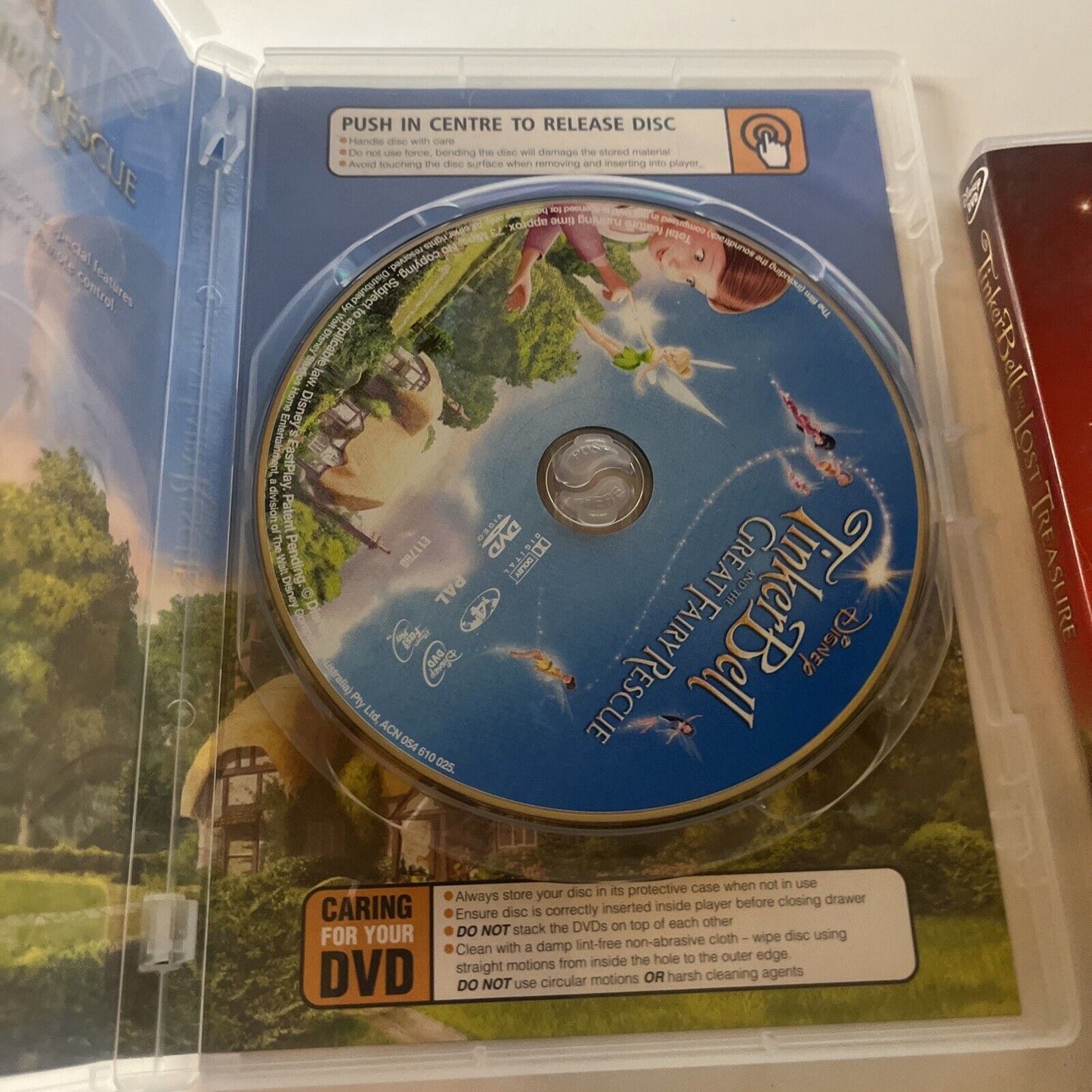 Tinker Bell And The Lost Treasure / Great Fairy Rescue (DVD, 2-Disc) Region 4