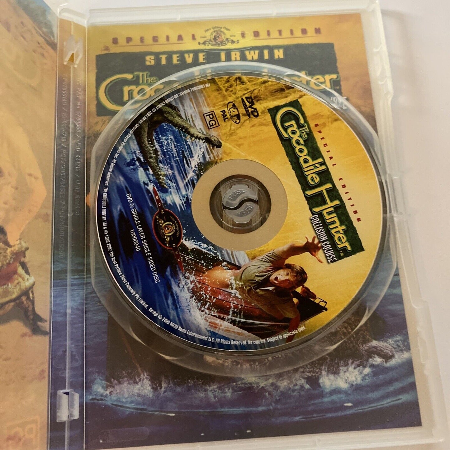 The Crocodile Hunter - Collision Course (DVD, 2002) Steve Irwin Region 4