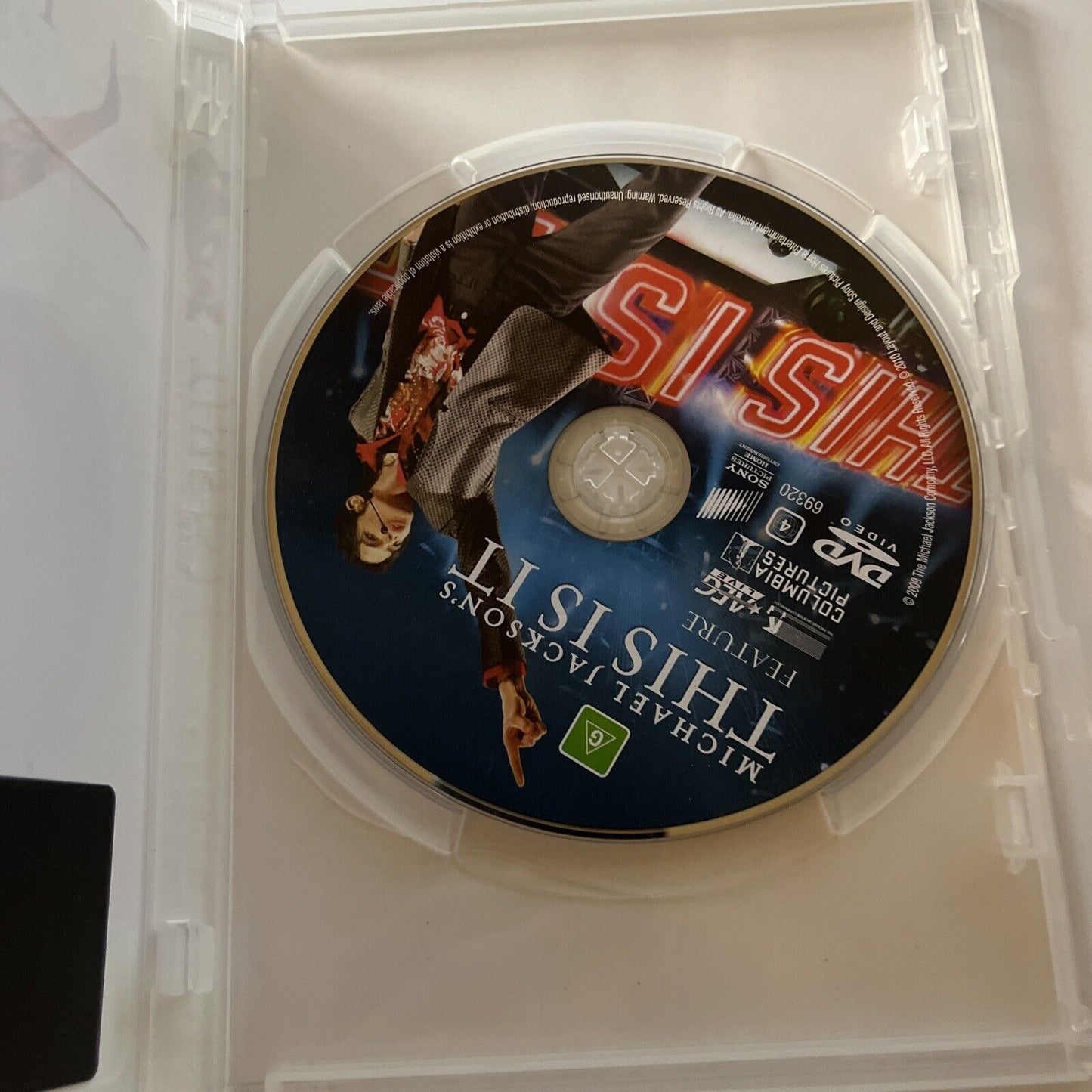 Michael Jackson's - This Is It  (DVD, 2009) Region 4