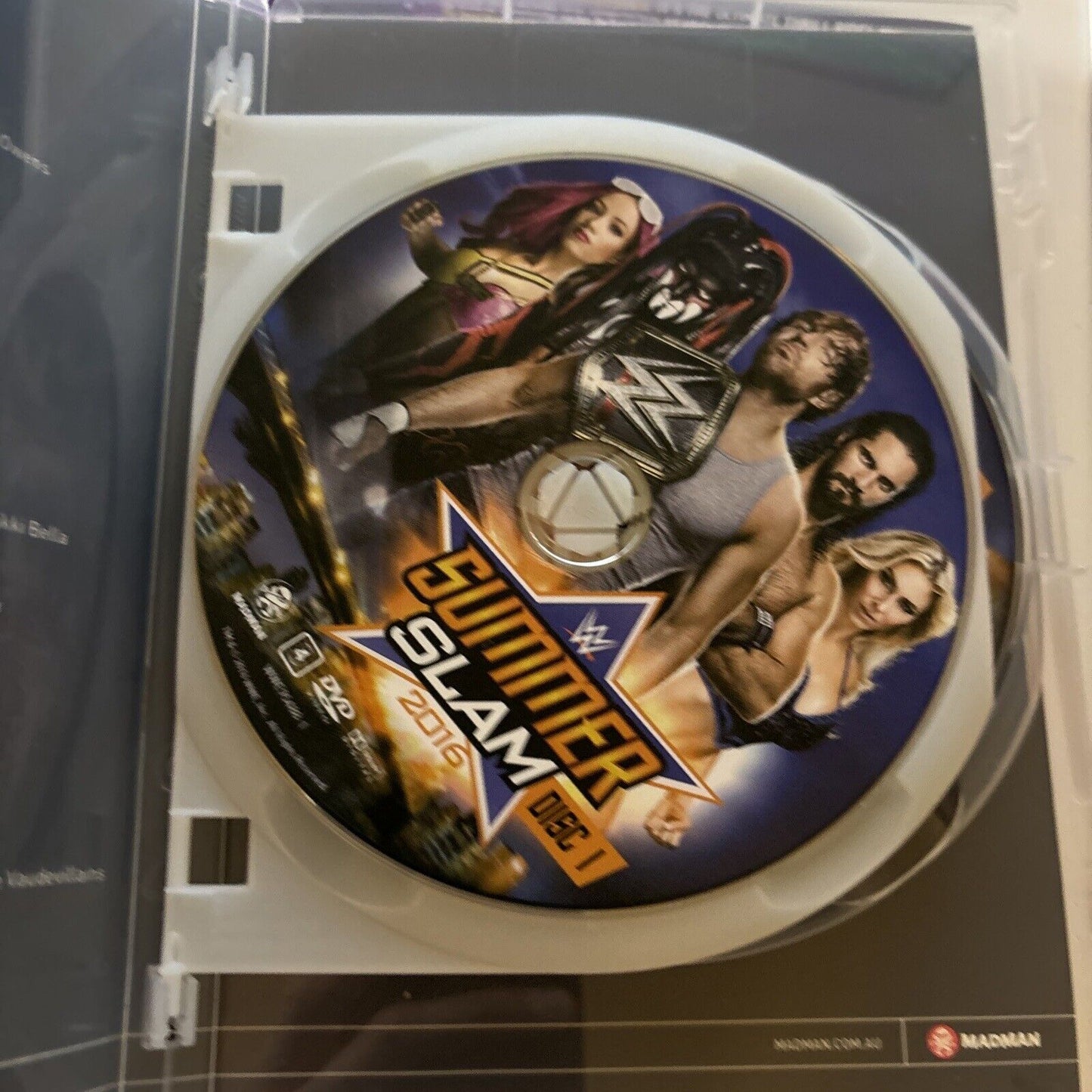 WWE Wrestle Mania 2017 / WWE Summer Slam 2016 (DVD, 2017, 5-Disc) Region 4