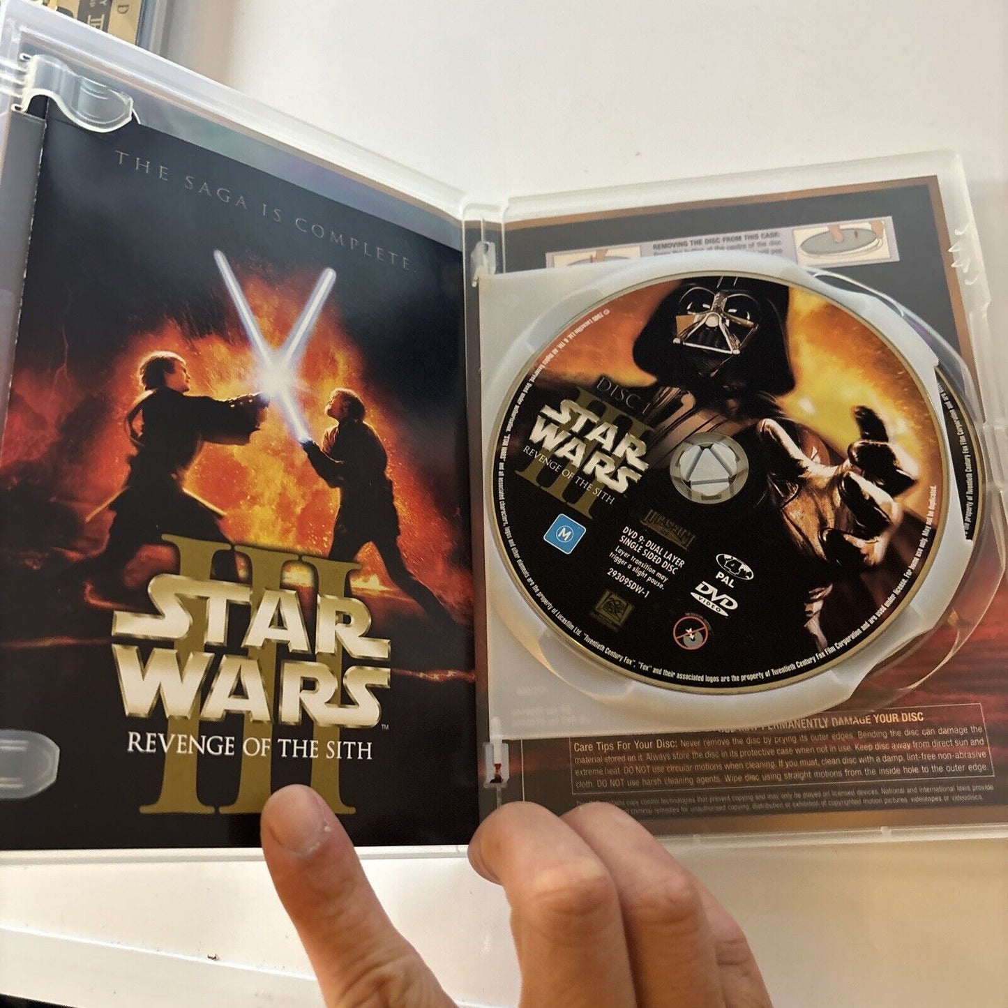 Star Wars Episode I II III IV V IV - The Complete Saga (DVD, 12-Disc) Region 4