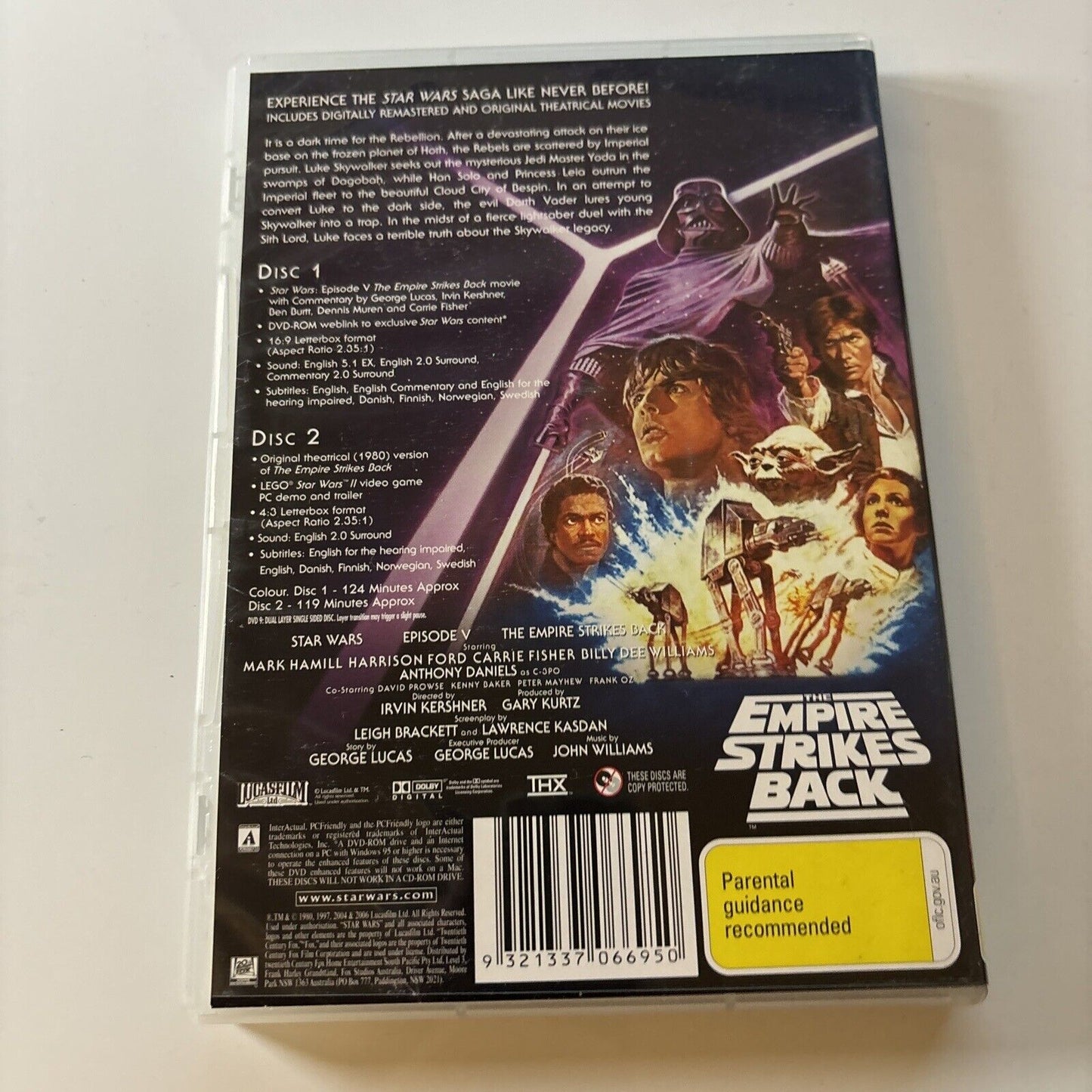 Star Wars Episode I II III IV V IV - The Complete Saga (DVD, 12-Disc) Region 4