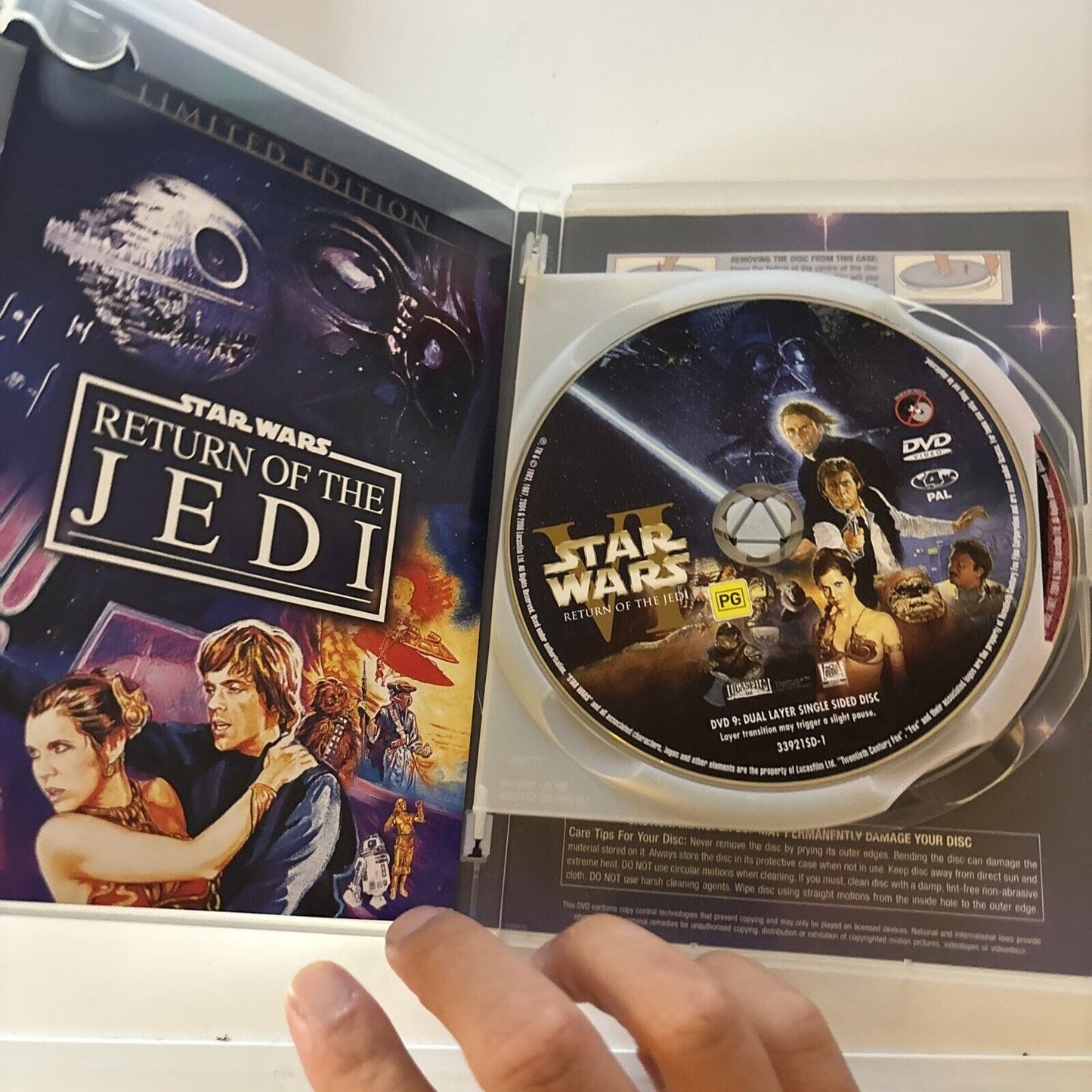 Star Wars Episode I II III IV V IV - The Complete Saga (DVD, 12-Disc) Region 4