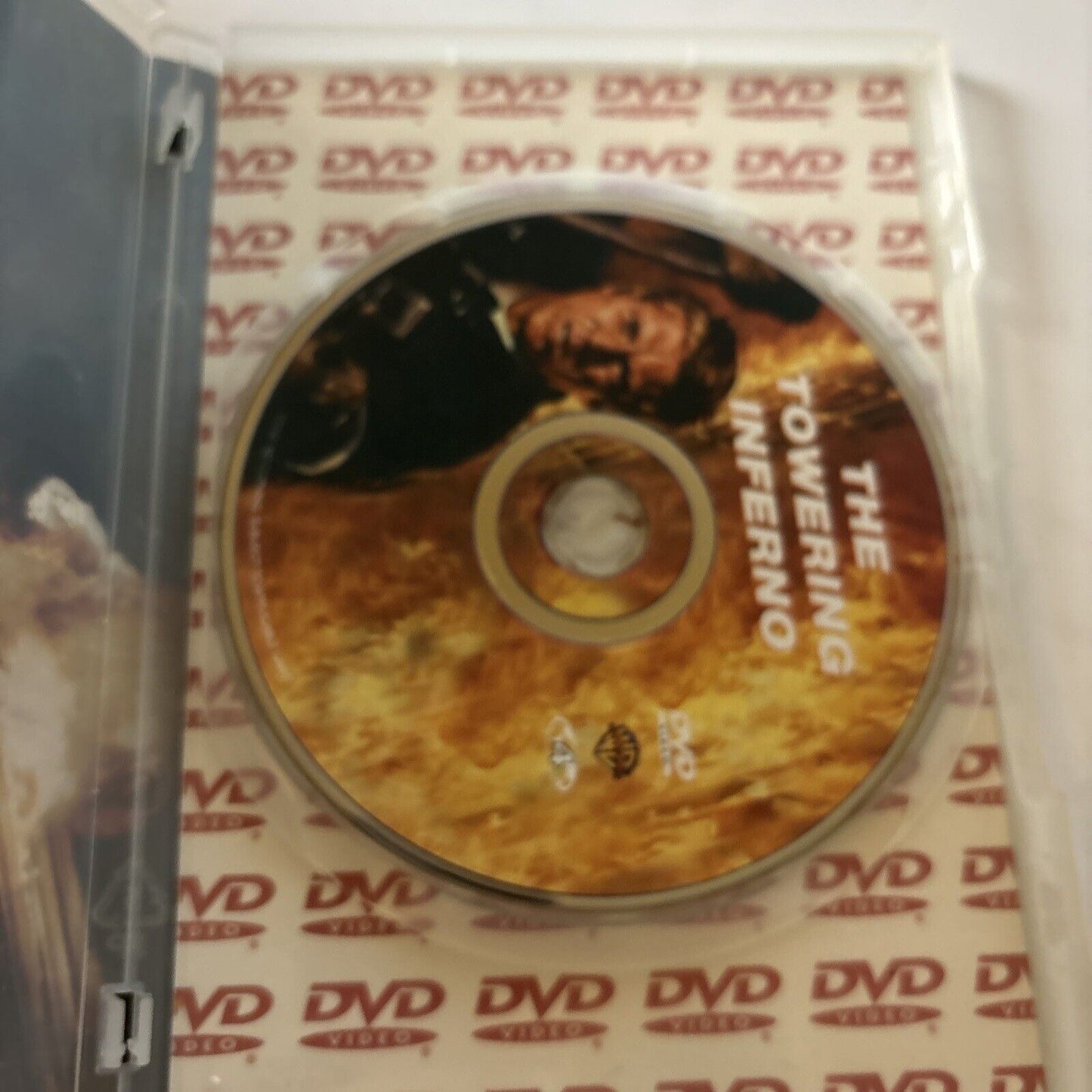 The Towering Inferno (DVD, 1974) Paul Newman, Steve McQueen Region 4