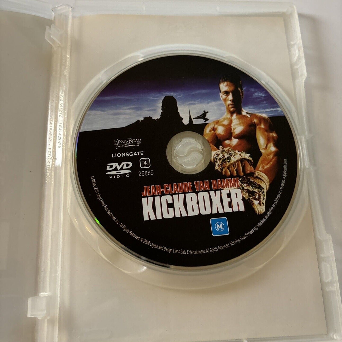 Kickboxer (DVD, 1989) Jean-Claude Vandamme Region 4
