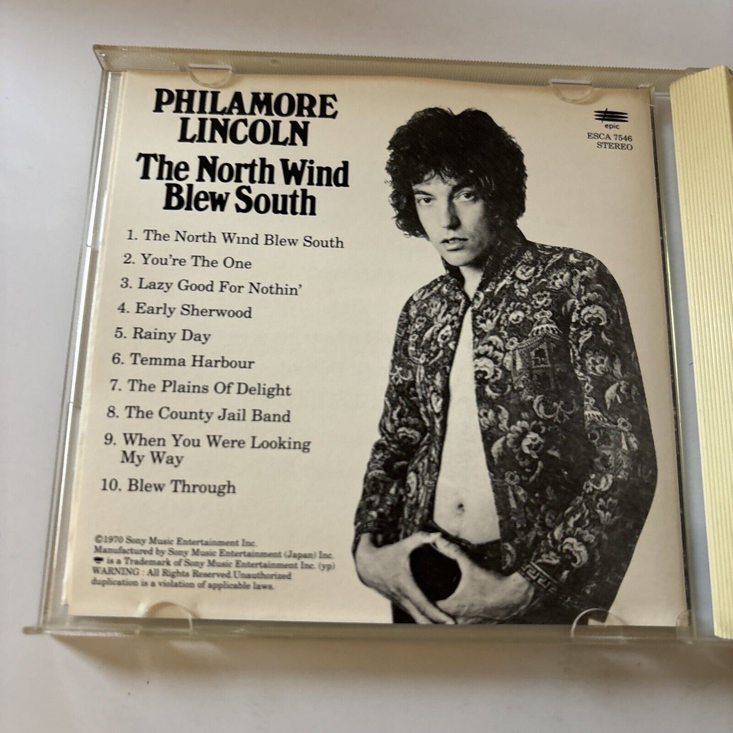 Philamore Lincoln - The North Wind Blew South (CD,1970) Japan Release ESCA-7546