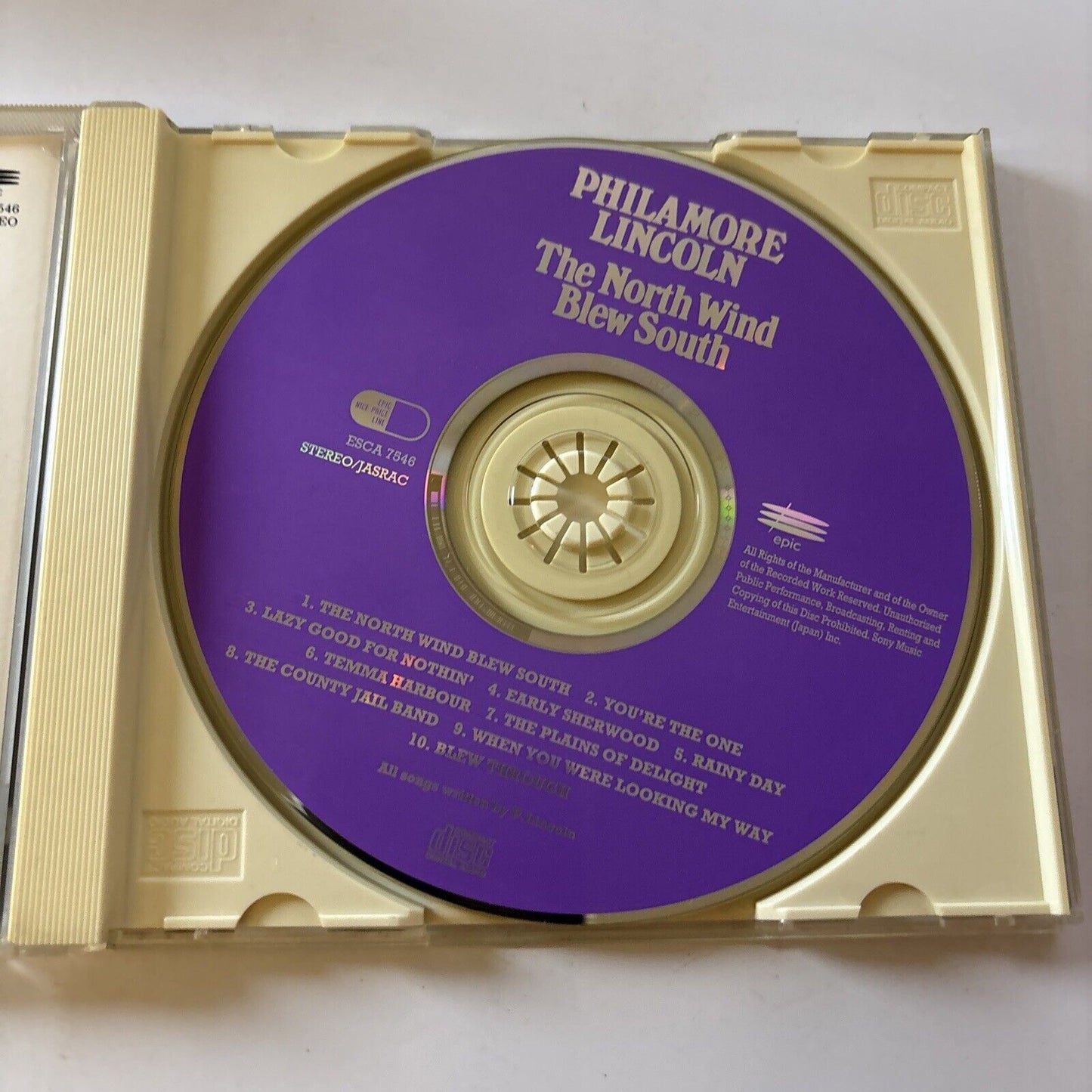 Philamore Lincoln - The North Wind Blew South (CD,1970) Japan Release ESCA-7546