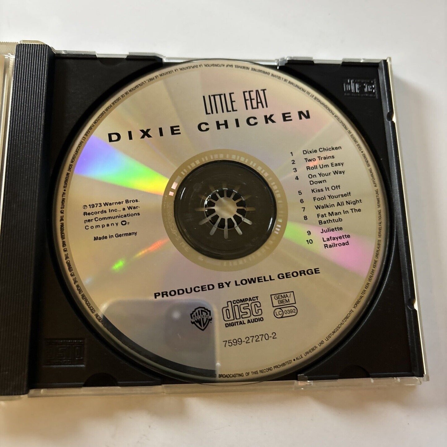 Little Feat - Dixie Chicken (CD, 1973) Album Warner Bros Records