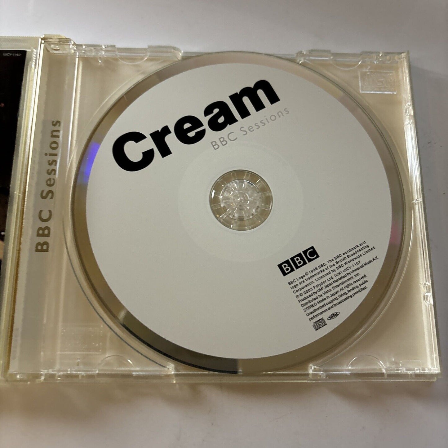 Cream - BBC Sessions (CD, 1996) Japan Release UICY-1167
