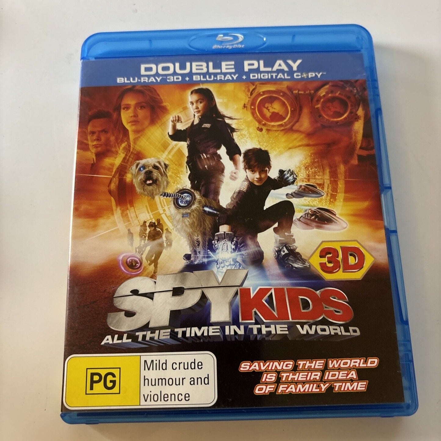 Spy Kids 4 - All The Time In The World 3D (Bluray 3D, 2011, 2-Disc) Region B