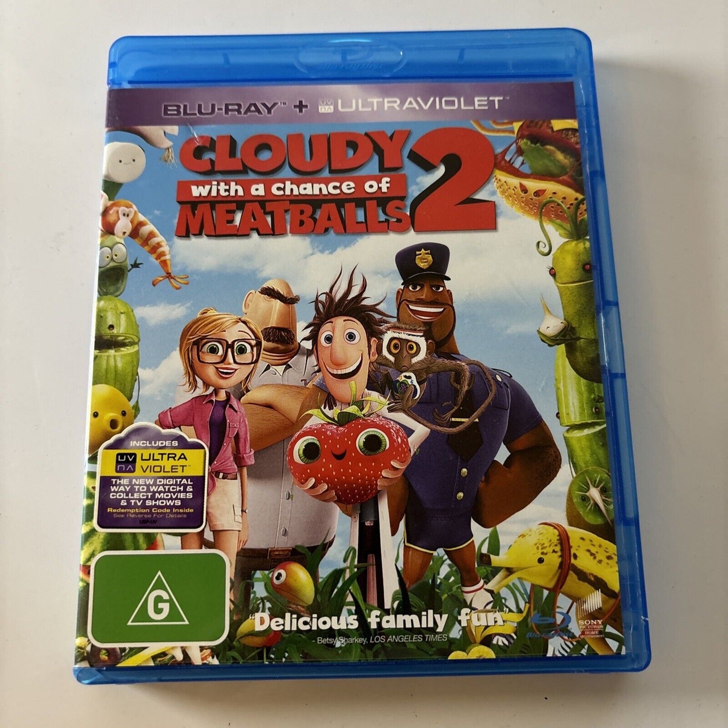 Cloudy With A Chance Of Meatballs 2 (Blu-ray, 2013) James Caan All Regions
