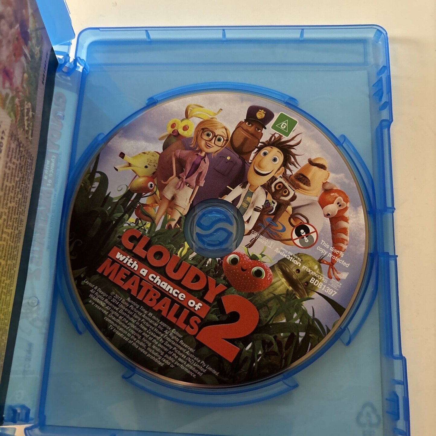 Cloudy With A Chance Of Meatballs 2 (Blu-ray, 2013) James Caan All Regions