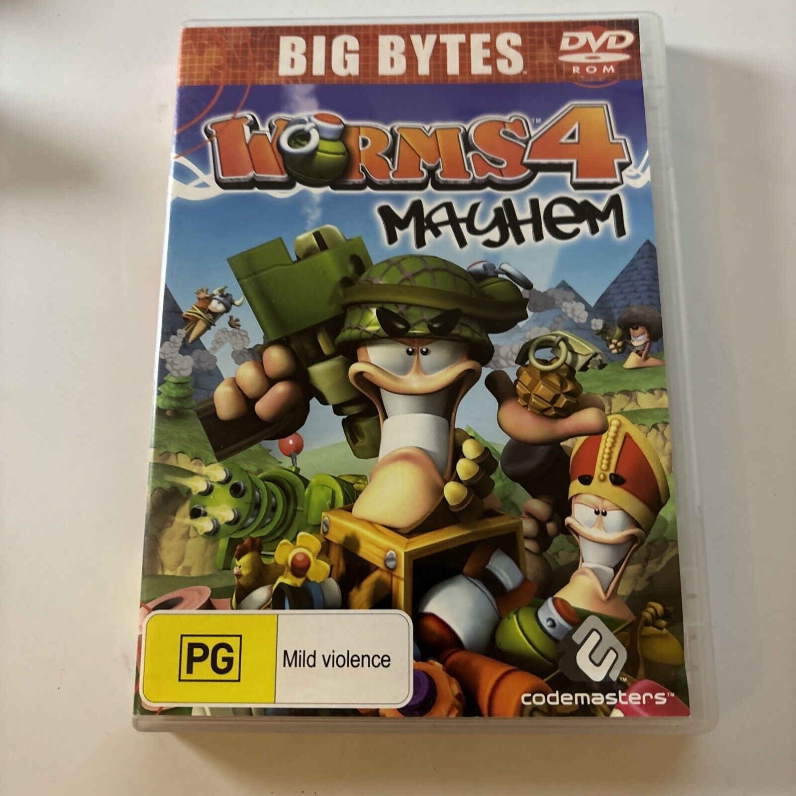 Worms 4 Mayhem PC CDROM – Retro Unit