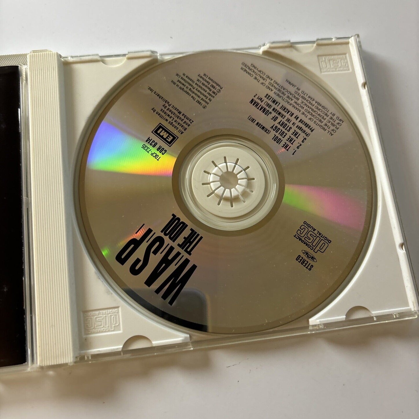 W.A.S.P. - The Idol (CD, 1992) Japan Tocp-7335