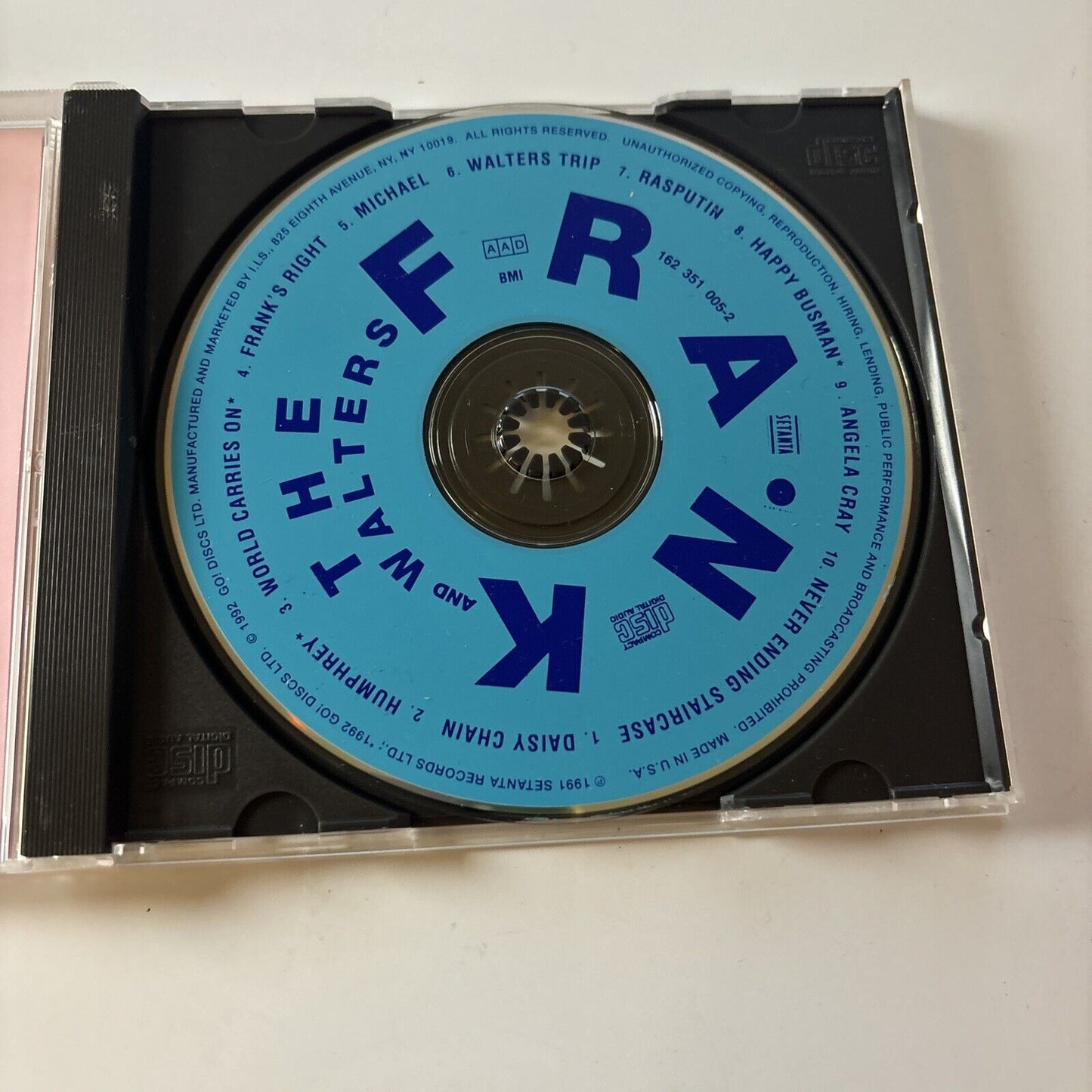 The Frank and Walters by The Frank and Walters (CD, 1991)