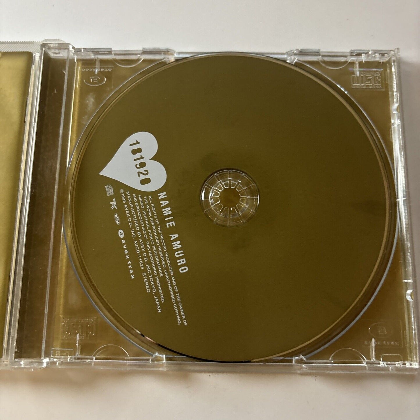 Namie Amuro - 181920 (CD, 1998) Avcd-11624 Japan