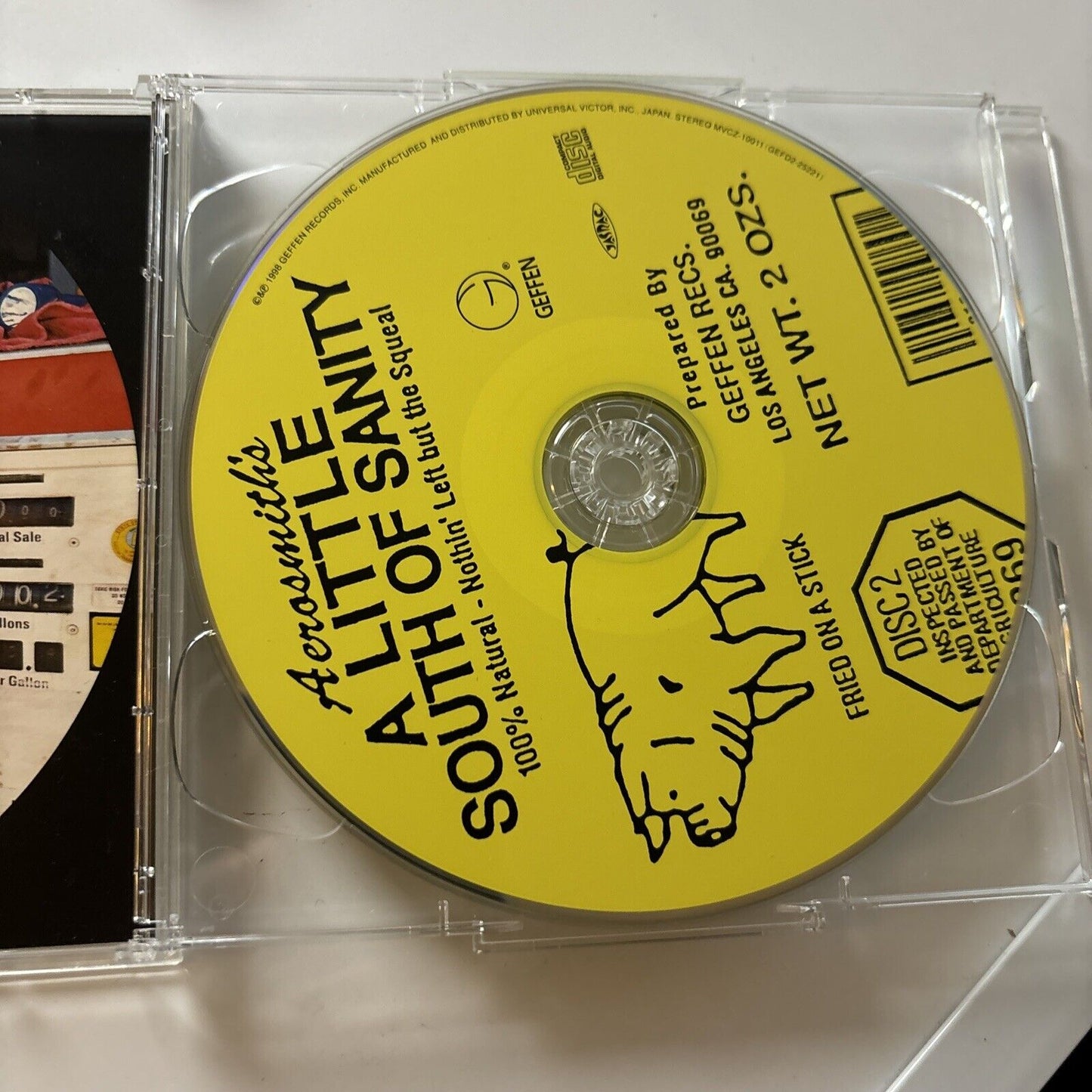 Aerosmith - A Little South Of Saint (CD, 1998, 2-Disc) Obi Japan Mvcz-10010-1