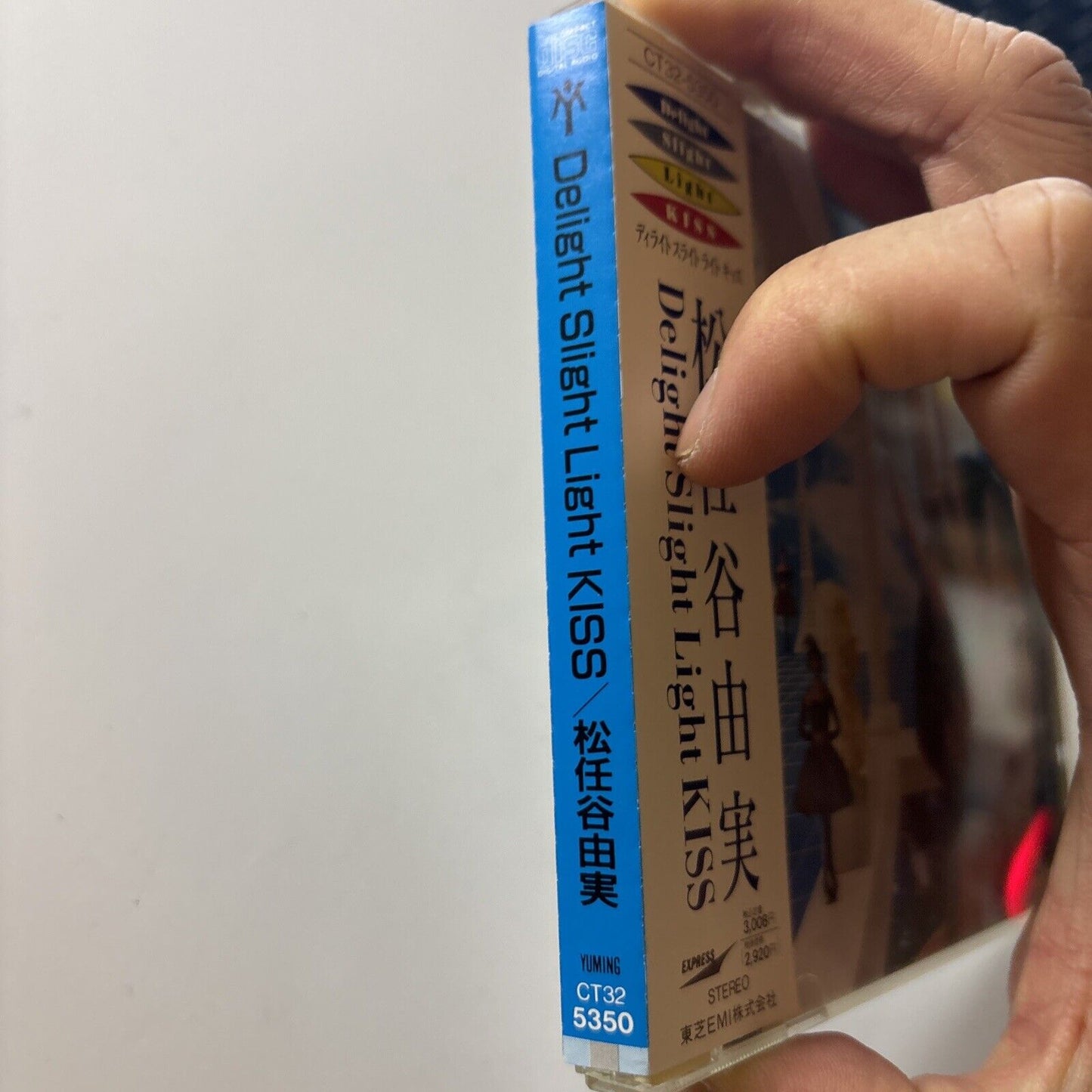 Yumi Matsutoya - Delight Slight Light Kiss (CD, 1988) Obi Japan Ct32-5350