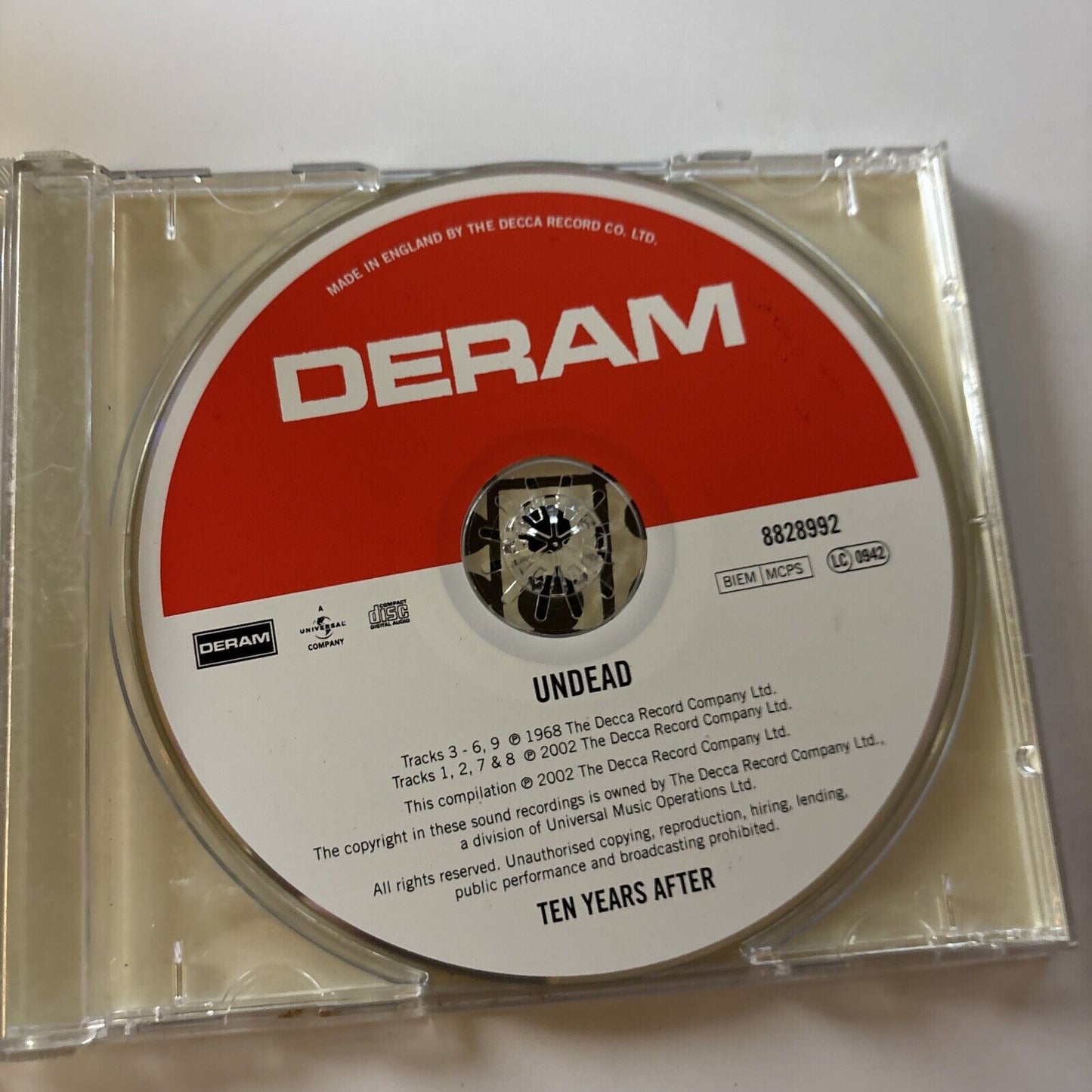 Ten Years After - Undead (CD, 2006) 8828992