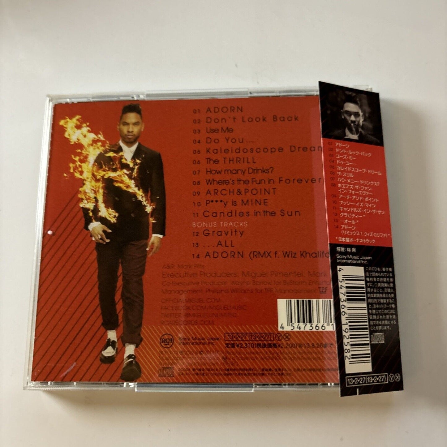 Miguel - Kaleidoscope Dream (CD, 2013) Obi Japan Sicp-3773