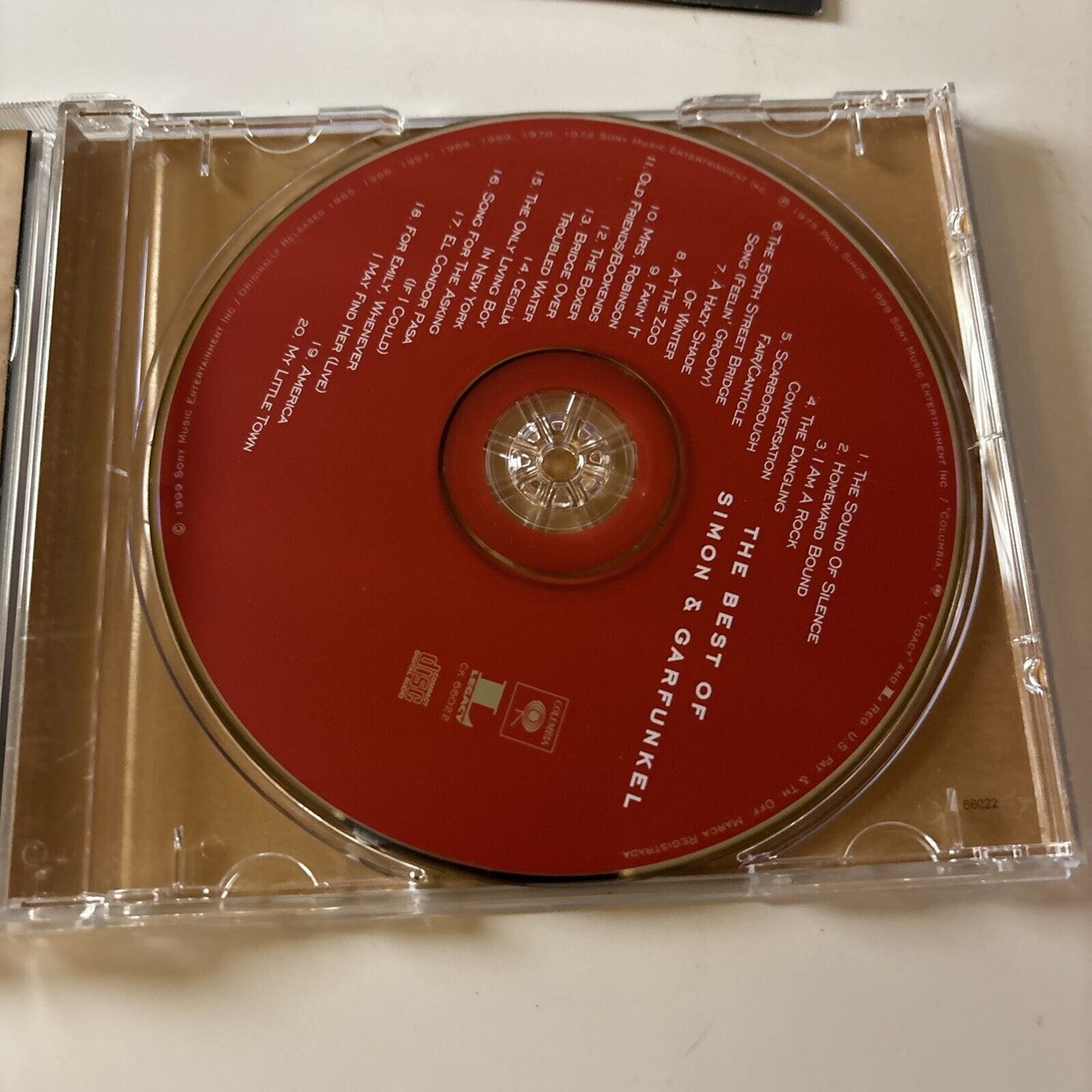 Simon & Garfunkel - The Best of Simon & Garfunkel (CD, 1999)