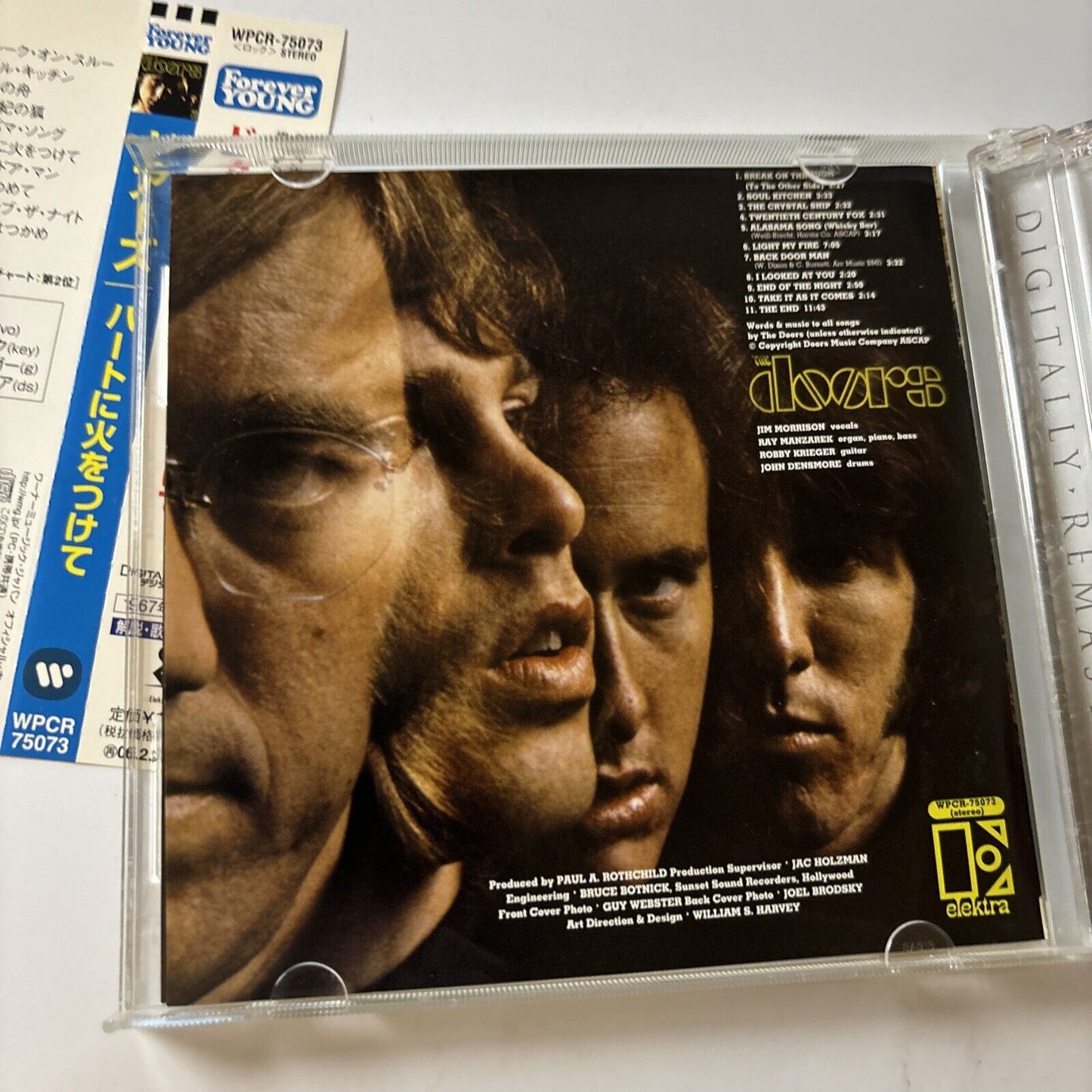The Doors by The Doors (CD, HDCD, 1967) Obi Japan Wpcr-75073
