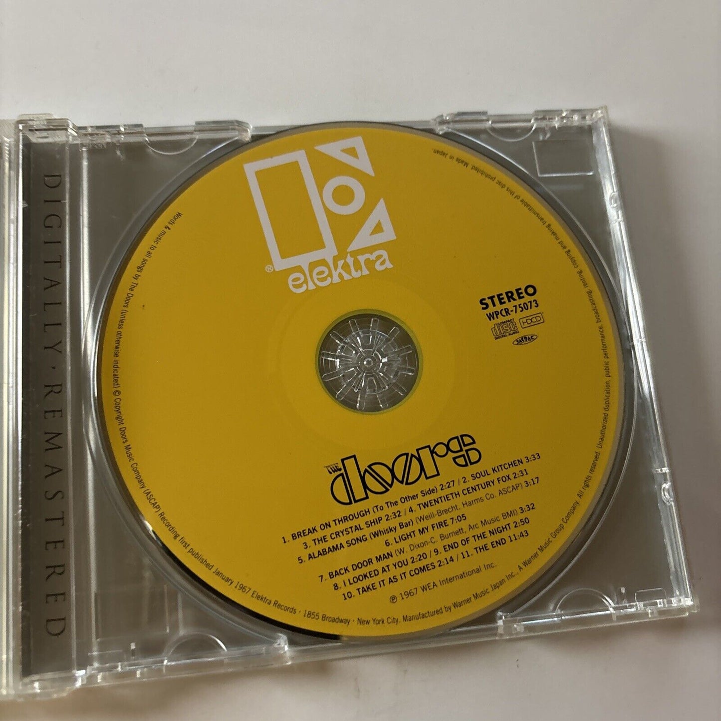 The Doors by The Doors (CD, HDCD, 1967) Obi Japan Wpcr-75073