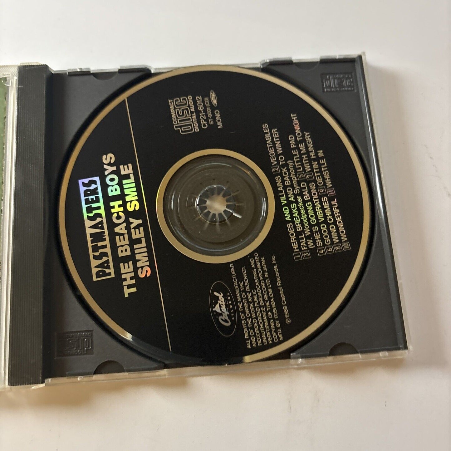 The Beach Boys - Smiley Smile (CD, 1989) Japan Cp21-6012