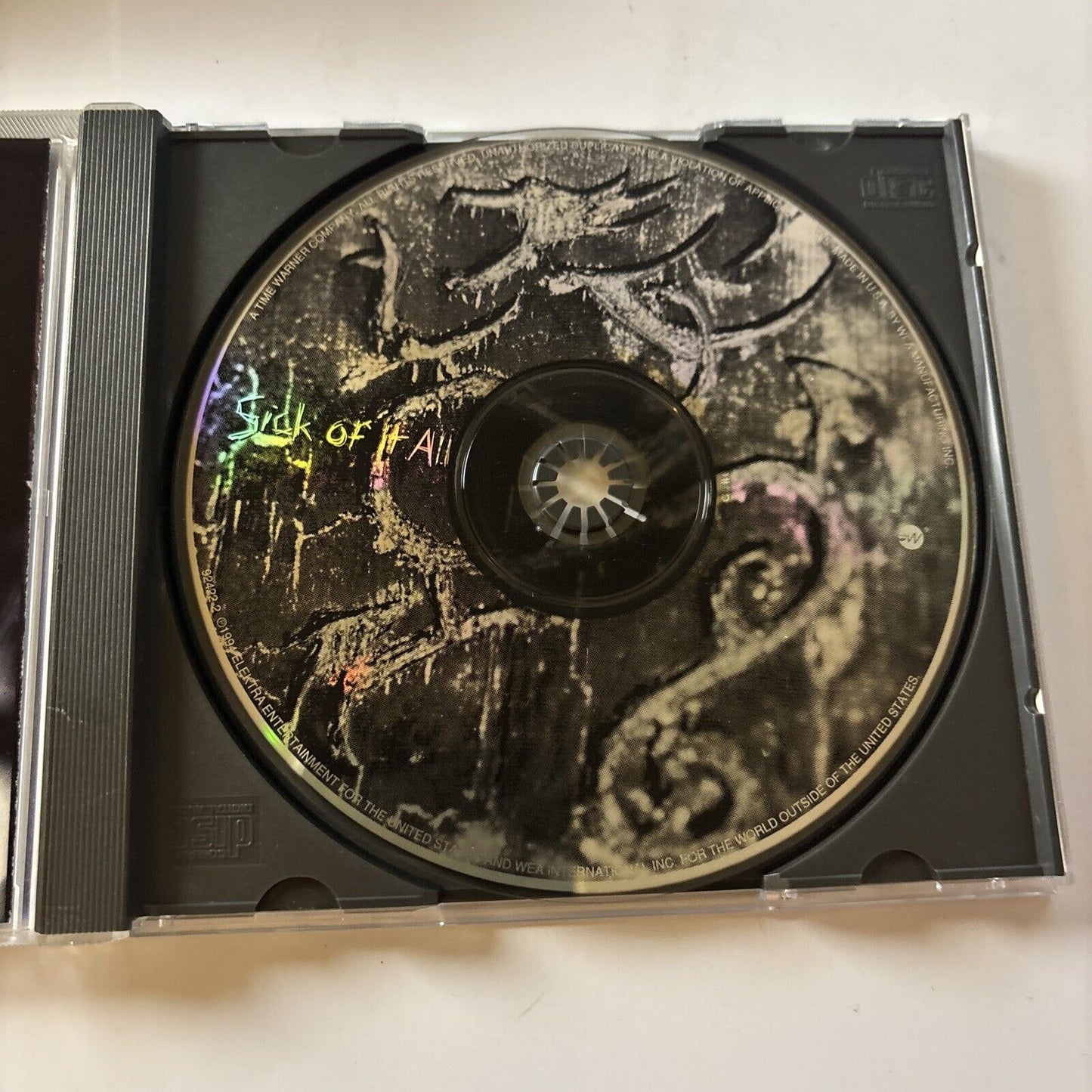 Sick of It All - Scratch the Surface (CD, 1994) 92422-2